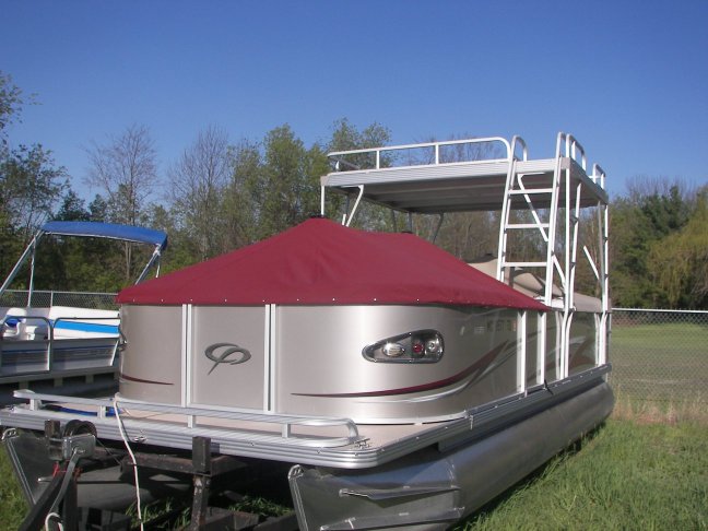 Bill's pontoon cover