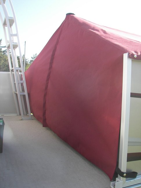 Bill's pontoon cover