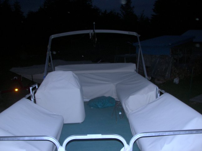 Dave's new seat covers!