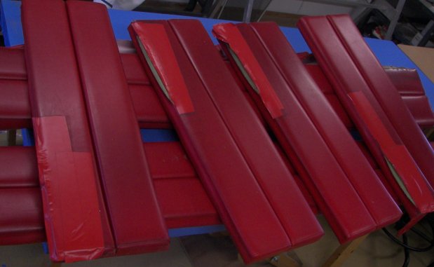 Cafeteria cushions for K-Mart!